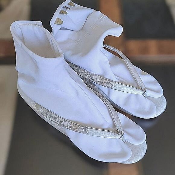 Vtg 80s geta and tabi socks set - Picture 6 of 16